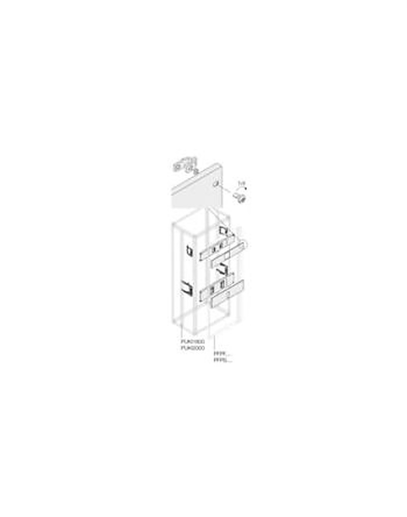ABB Pickled Steel Sheet Assembly Kit for Use with Main Distribution Boards 250 mm x 400 mm x 400mm