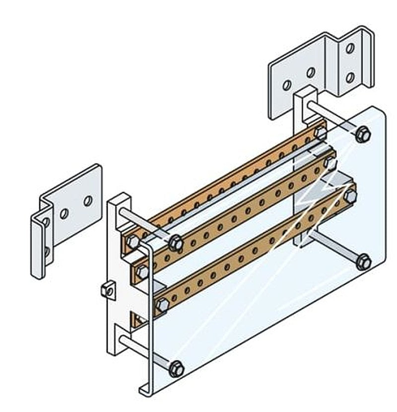 ABB 1STQ Series Divider for Use with Modular Boards - System Pro E Power 30 mm x 600 mm x 190mm