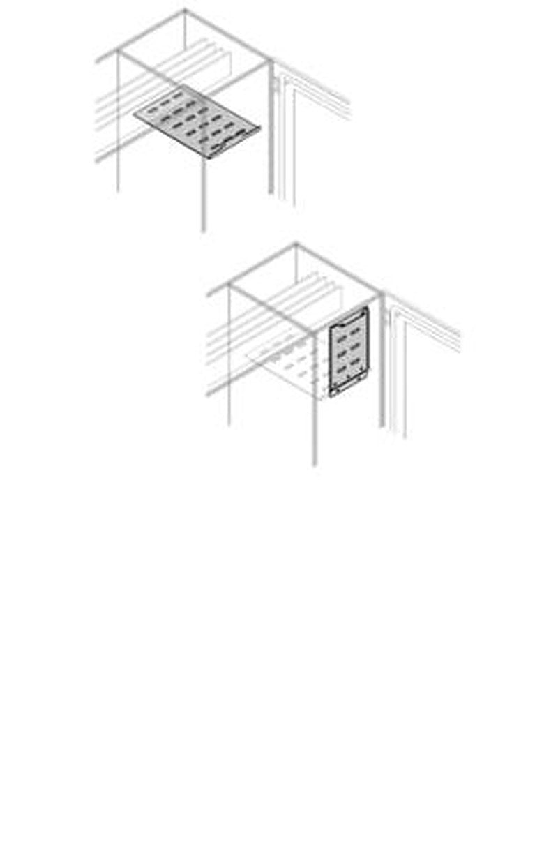 ABB PTHS Series Pickled Steel Sheet Shelf for Use with Modular Boards - System Pro E Power x 743.7 mm x 440mm