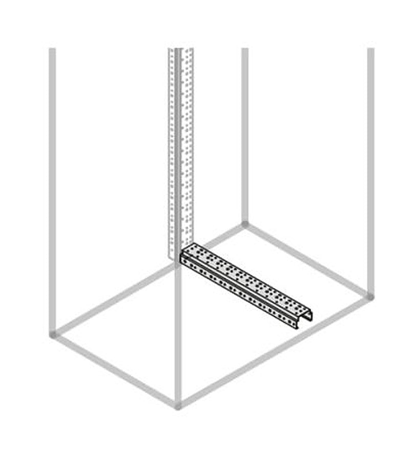 ABB PCIS0900 Series Galvanised Steel Cross Brace, 910mm W, 71 mm H, 40 mm D, 40 mm L For Use With PCIS0900