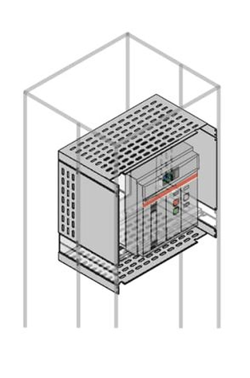 ABB PSHW Series Pickled Steel Sheet Assembly Plate for Use with Modular Boards - System Pro E Power 595 mm x 595 mm x