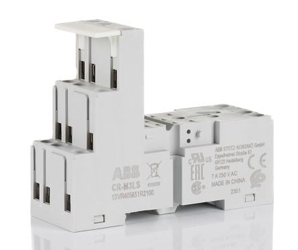 ABB CR 250V DIN Rail Relay Socket