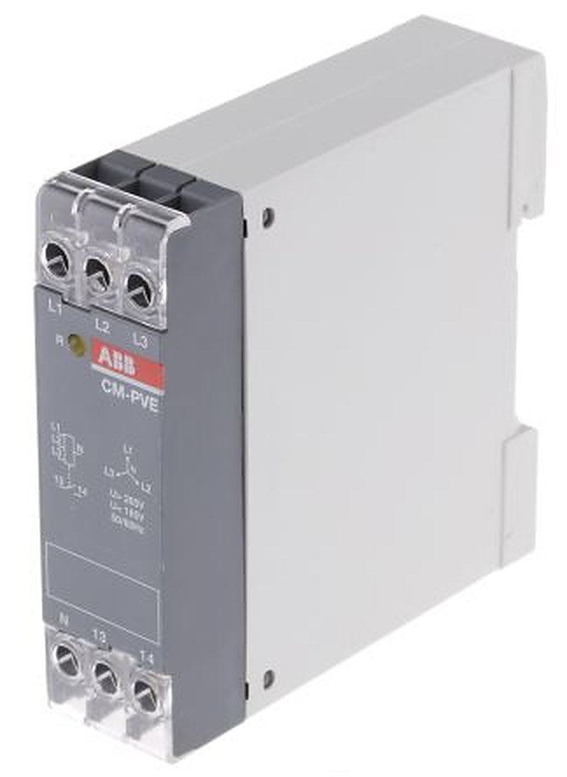 ABB Monitoring Relay, 1, 3 Phase, SPST, DIN Rail