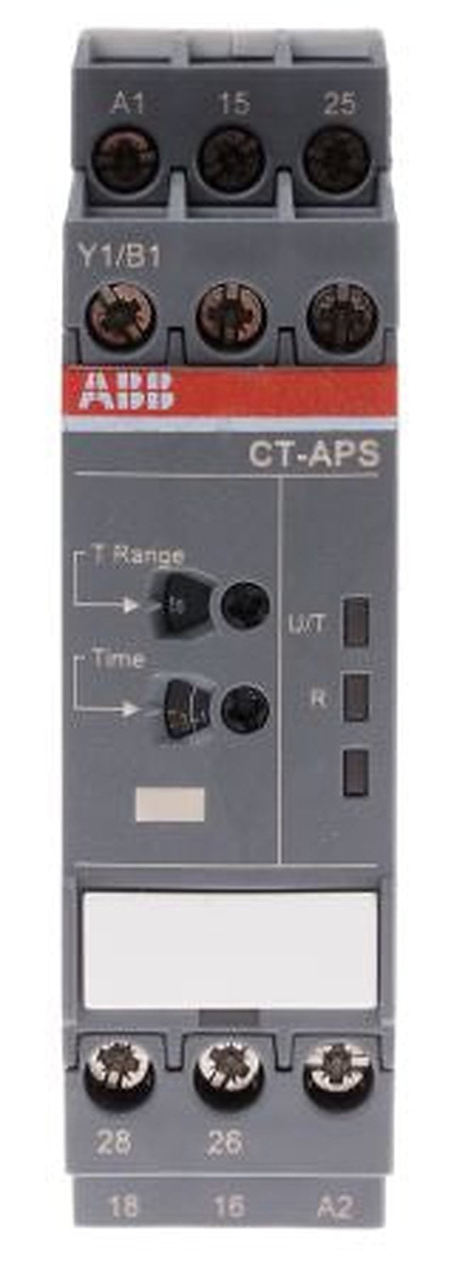 ABB S range Series DIN Rail Timer Relay, 2-Contact, 24 V dc 24V ac, 240 V ac, 0.05 s to 300 h, 1-Function, DPDT Switch