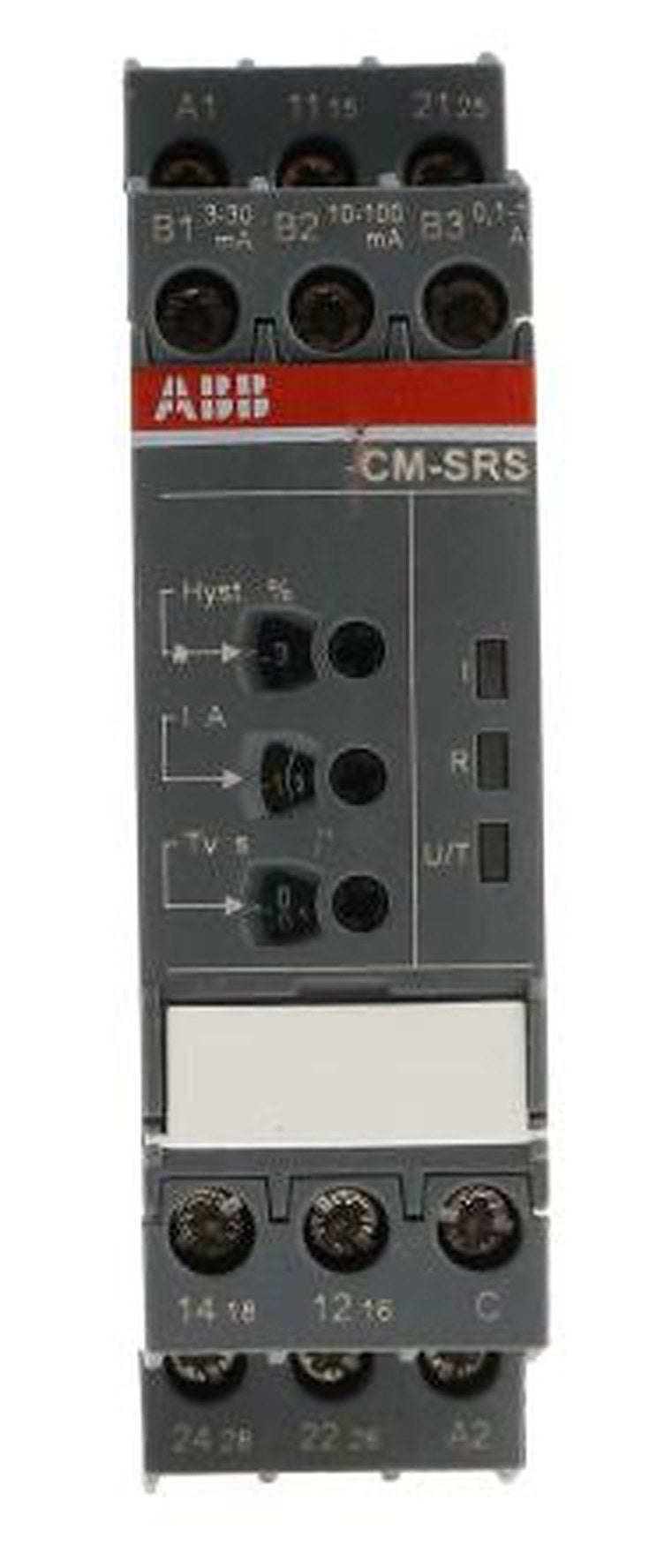 ABB Monitoring Relay, 1 Phase, DPDT, DIN Rail, 0.1mA to 100mA, 240 V dc, 240V ac