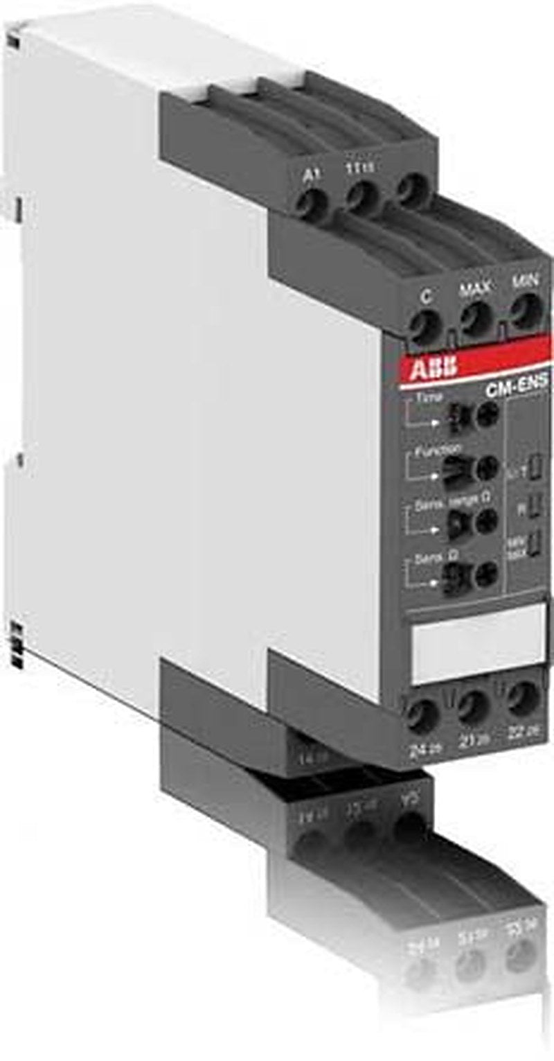 ABB CM-ENS Series Liquid Level Relay -, DIN Rail 1 Voltage Input 240V ac/dc-Rated SPDT Relay