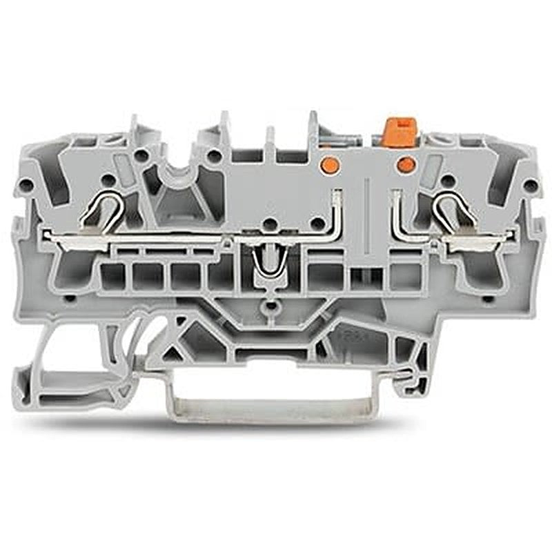 WAGO TOPJOB S Series Test Disconnect Terminal Block Blue, 2.5mm², 1-Level, Push-in, IECEx/ATEX/CSA