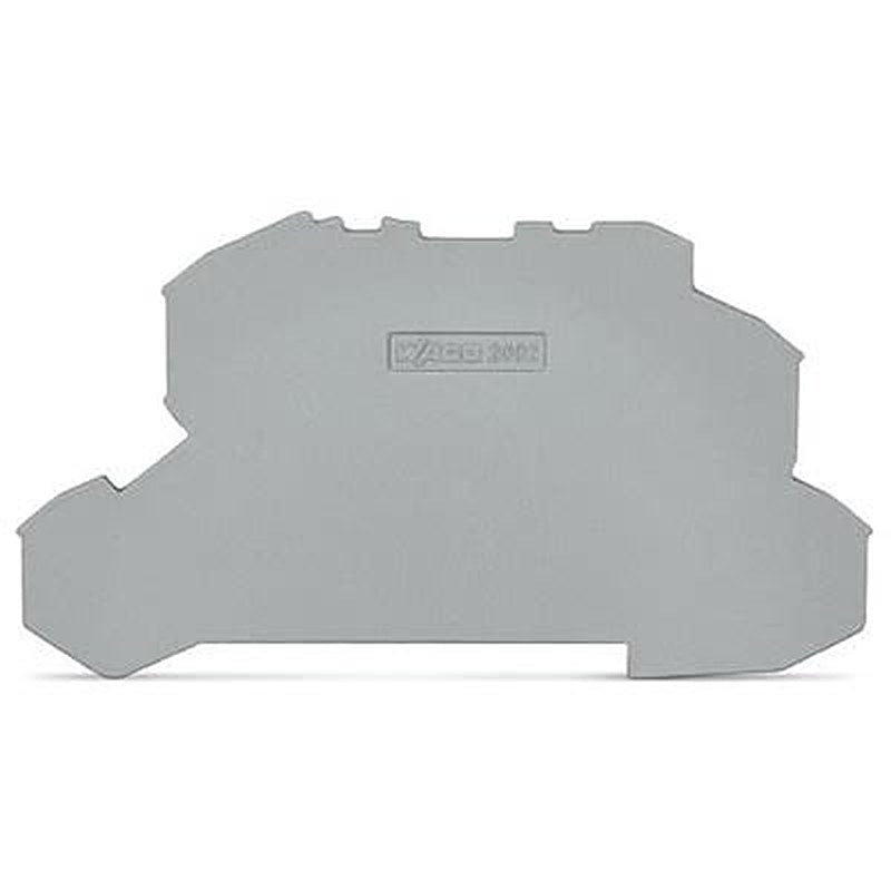 WAGO TOPJOB S Series End & Intermediate Plate for Use with DIN Rail Terminal Block, IECEx/ATEX