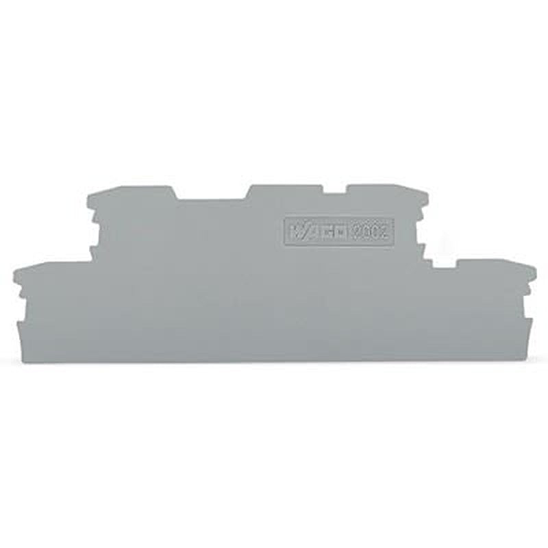 WAGO TOPJOB S Series End & Intermediate Plate for Use with DIN Rail Terminal Block, IECEx/ATEX