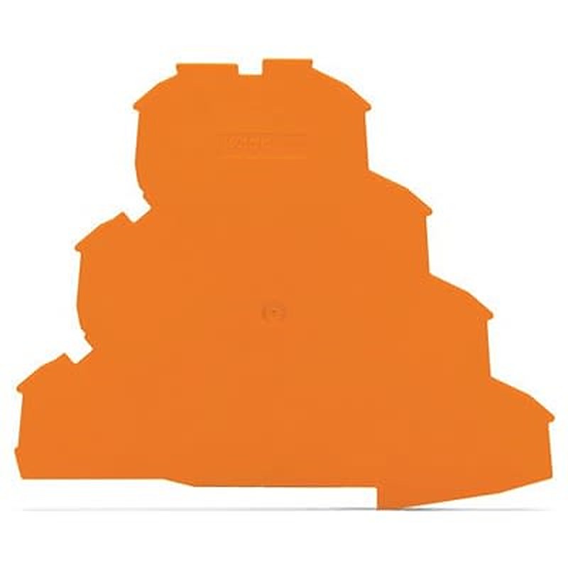 WAGO TOPJOB S Series End & Intermediate Plate for Use with DIN Rail Terminal Block, IECEx