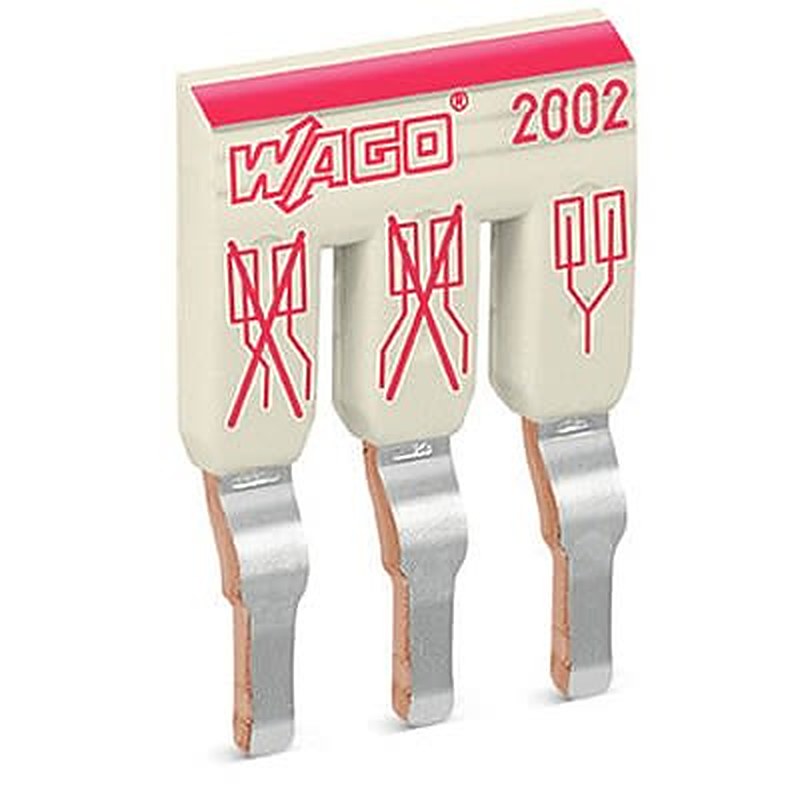 WAGO TOPJOB S Series Staggered Jumper for Use with DIN Rail Terminal Block