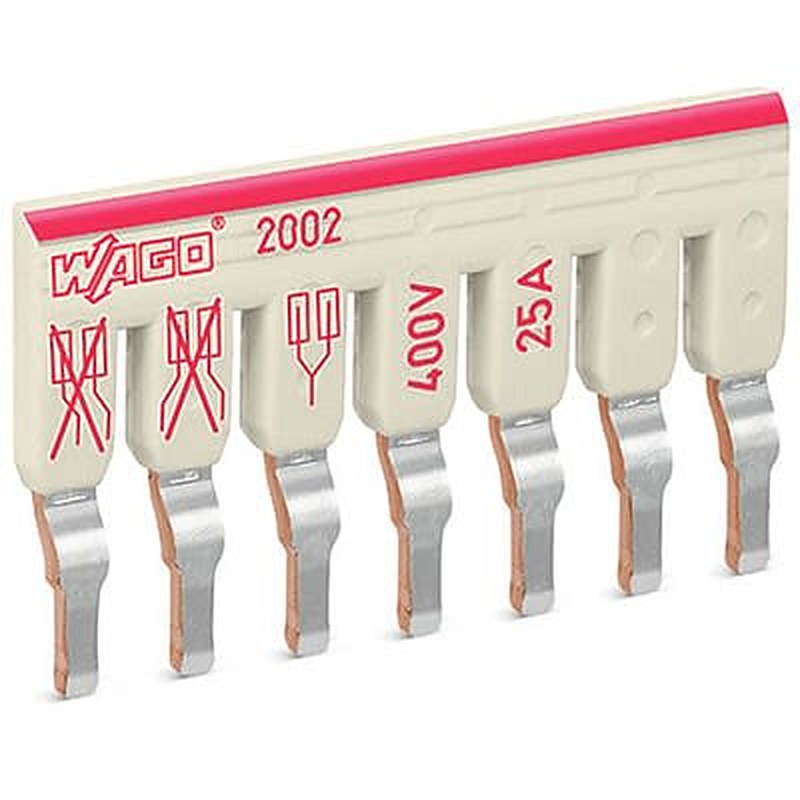 WAGO TOPJOB S Series Staggered Jumper for Use with DIN Rail Terminal Block