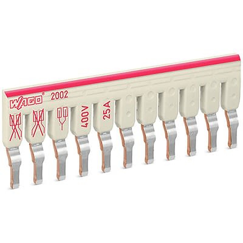 WAGO TOPJOB S Series Staggered Jumper for Use with DIN Rail Terminal Block