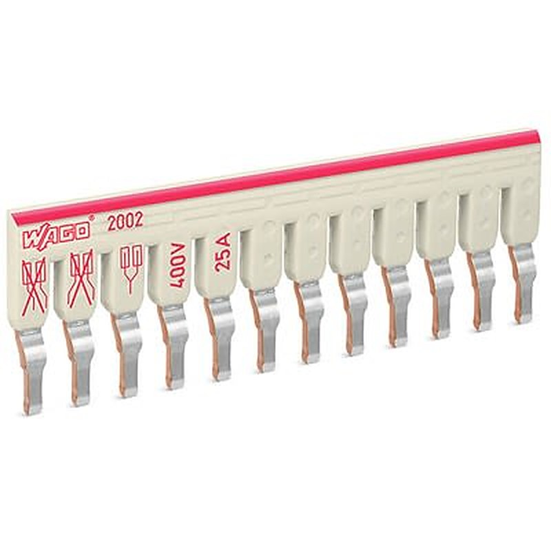 WAGO TOPJOB S Series Staggered Jumper for Use with DIN Rail Terminal Block
