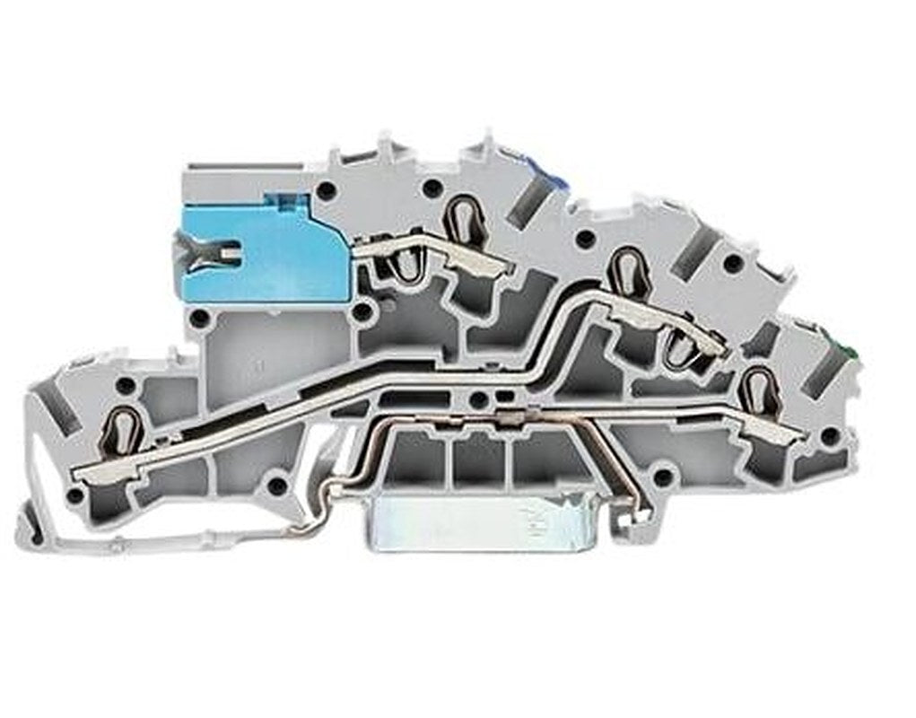 WAGO 2003-7641 Multi Level Terminal Block Grey, 2.5mm², 3-Level, Cage Clamp