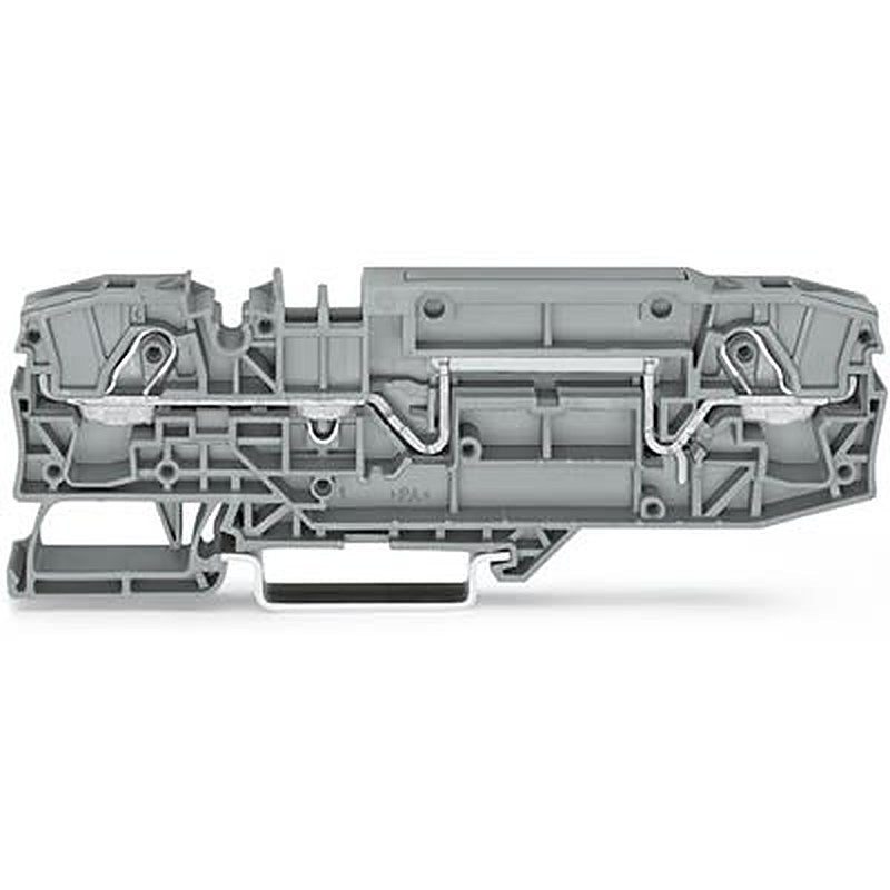WAGO TOPJOB S Series DIN Rail Terminal Block Grey, 6mm², 1-Level, Push-in, CSA
