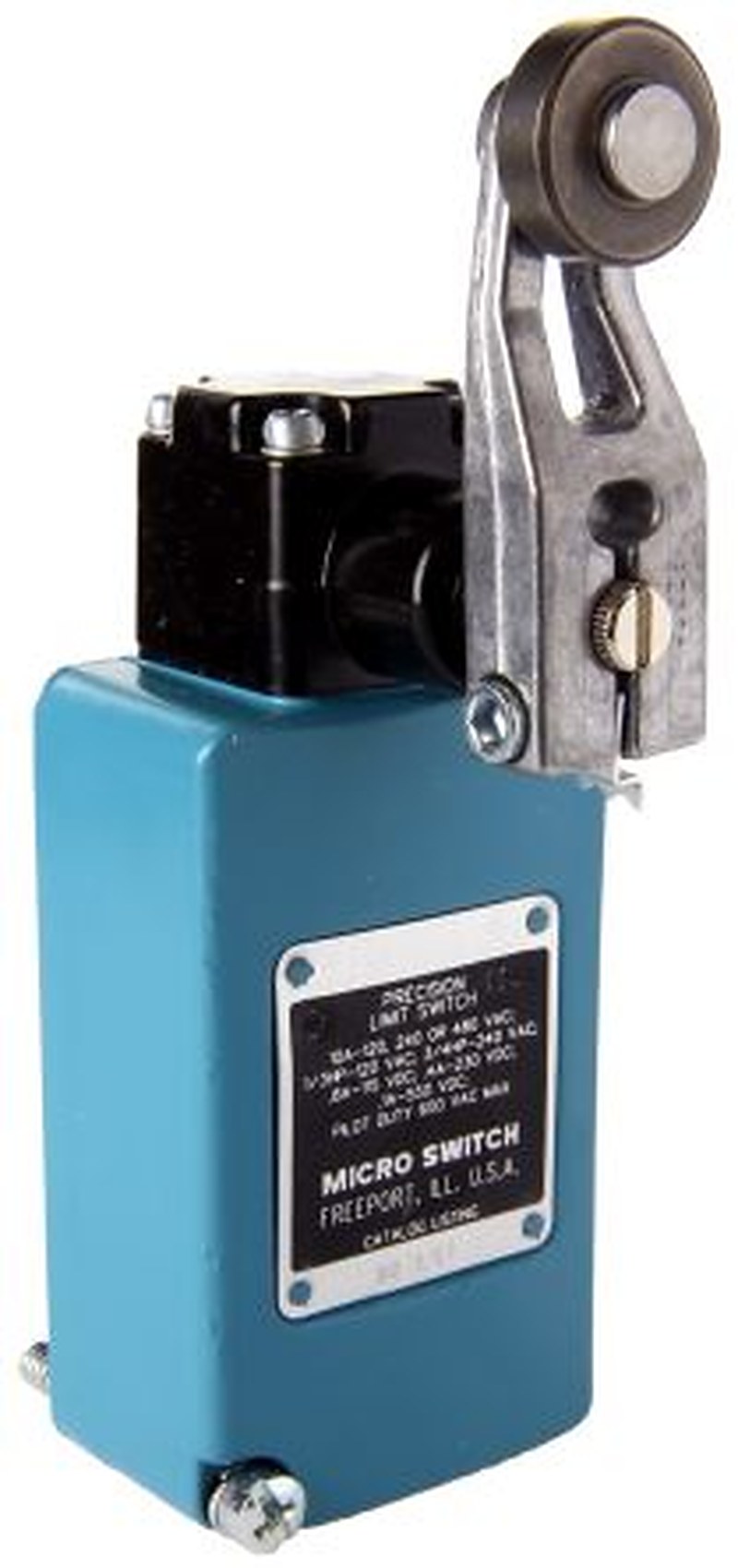 Honeywell LS Series Roller Lever Limit Switch, SPDT, IP67, Die Cast Zinc Housing, 240V, 10A