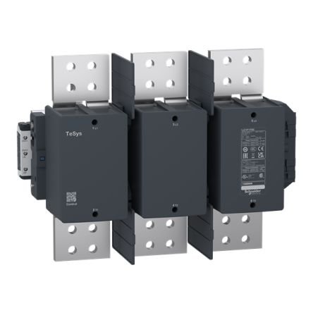 The Schneider Electric Contactor has rated breaking capacity 2550 A conforming to IEC 60947-4-1.. EU RoHS Mercury free
