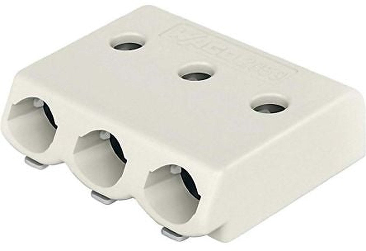 WAGO 2059 Series PCB PCB Terminal Block Female Wire, 3-Pole, 3A, 3-Way