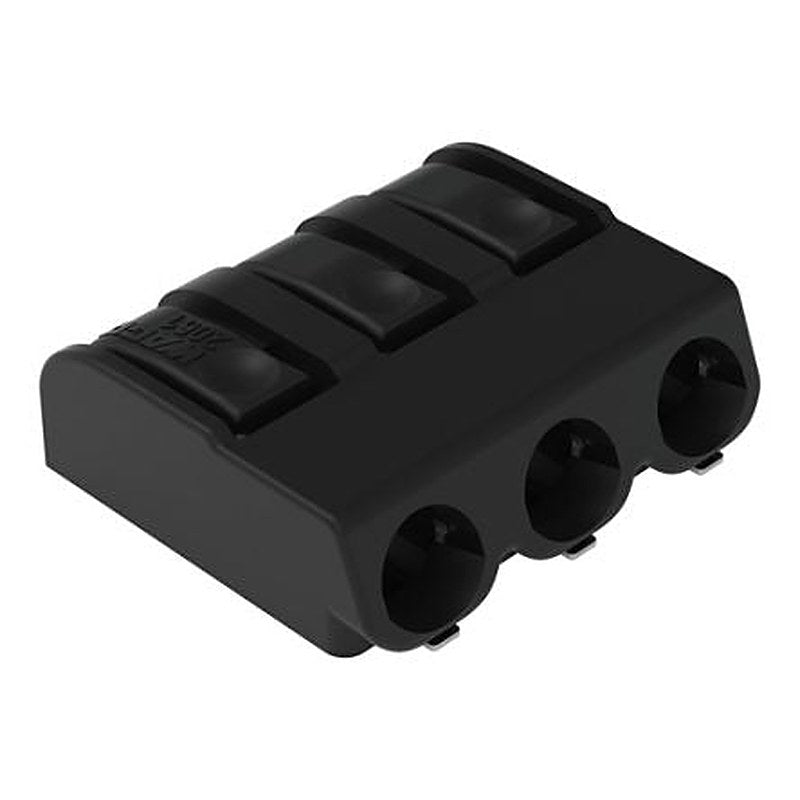 WAGO 2061 Series PCB Terminal Block, 3-Contact, 6 mm Pitch, PCB, 1 Row