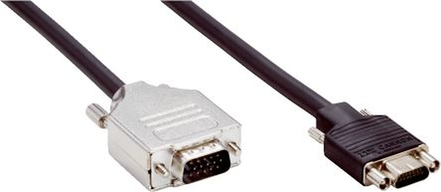 SICK Male 15 way D-Sub 15-Pin to Male 15 way D-Sub 15-Pin Connector Cable, 2 m