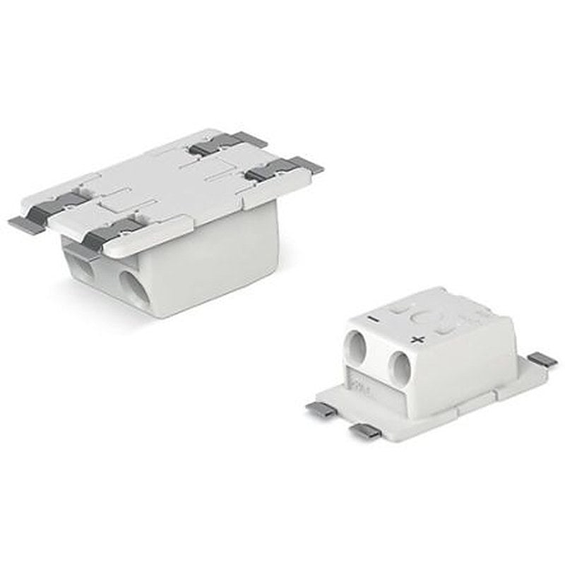 WAGO 2070 Series PCB Terminal Block, 2-Contact, 6.5 mm Pitch, Through Hole, 1 Row