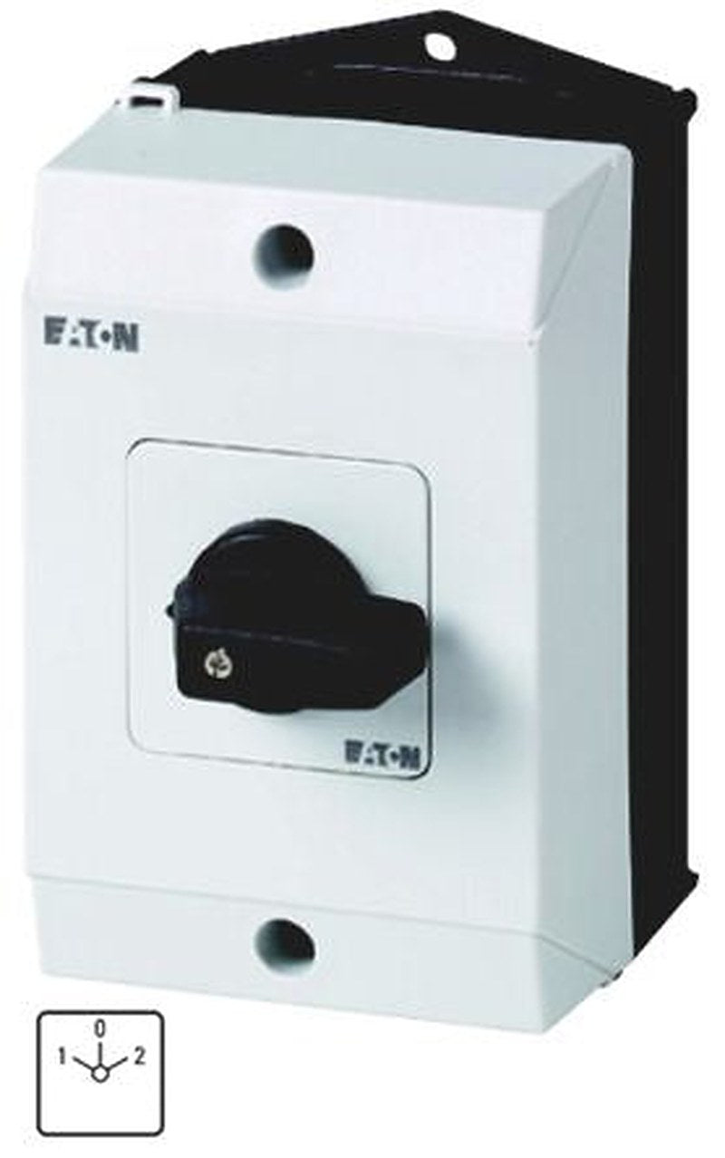 Eaton 1-Pole Surface Isolator Switch -, IP65, 100A, 6.5 kW