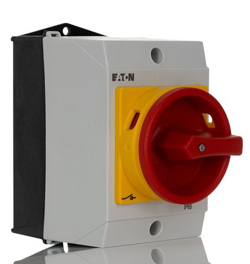Eaton 3-Pole Surface Mount Isolator Switch -, IP65, 100A, 5.5 kW