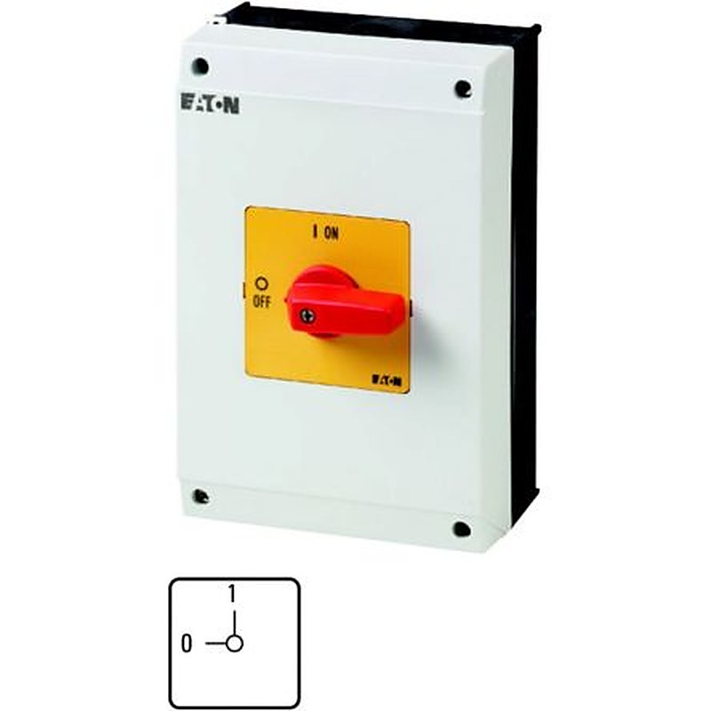 Eaton 2 Position 90 °, Short Thumb Grip Actuator 63 A