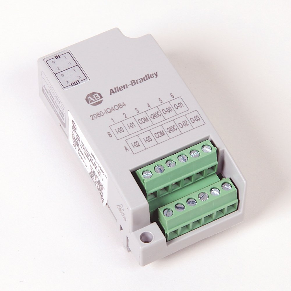 2080 Micro800 System, 8-pt Combo, 4-pt Digital Input, 12/24V DC,Sink/Source, IEC3, and 4-pt Digital Output, 12/24V DC, Source