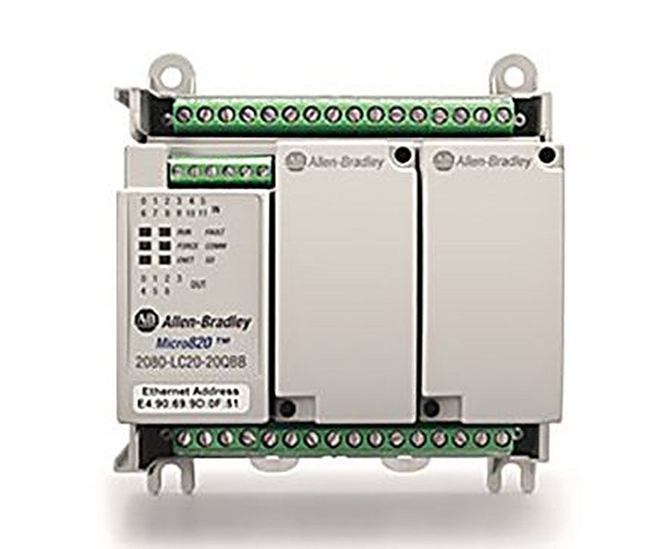 Allen Bradley Bulletin 2080 Series Logic Controller, Relay Output, 12-Input, Digital Input