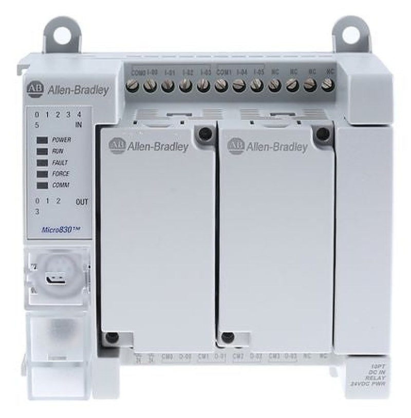 Allen Bradley Micro830 Series PLC CPU, Digital Output, 6-Input, Digital Input