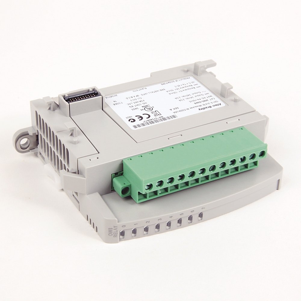 2080 Micro800 System, Micro850 Output Module, Digital, 8 Point, 12/24VDC, Relay, 2A