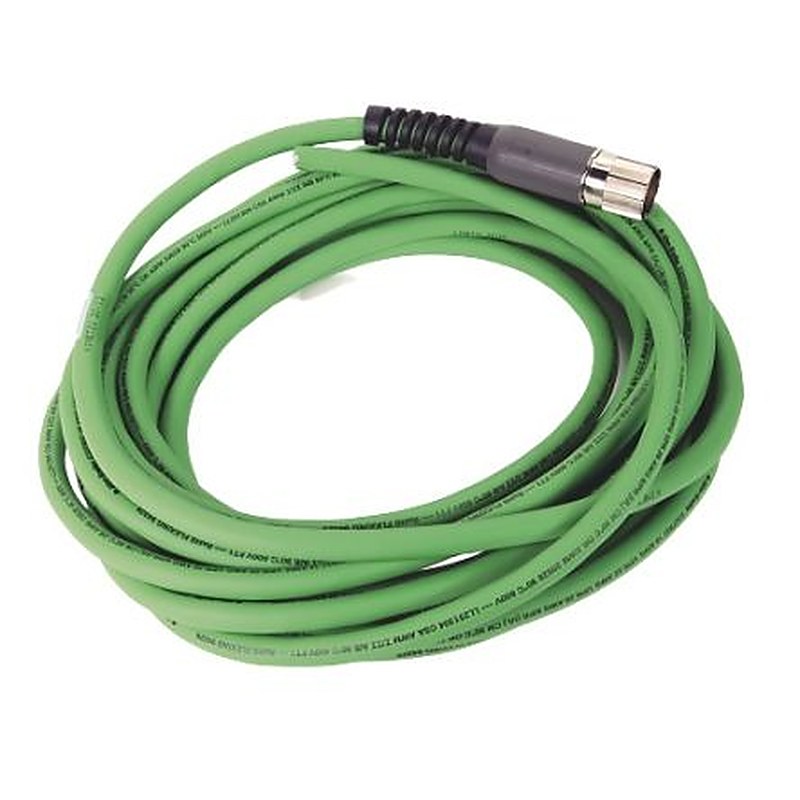 Allen Bradley 2090-CFBM7DF, 9 m Power Cable, Green Polyvinyl Chloride