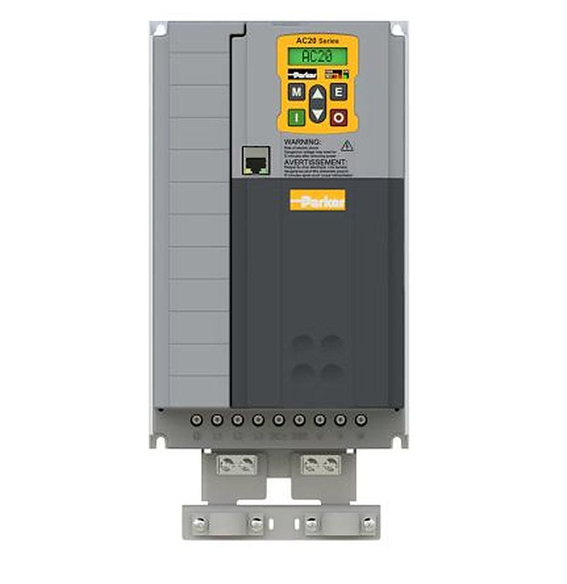 Parker Variable Speed Drive, 15 kW, 3 Phase, AC20 Series 480V ac 32 A