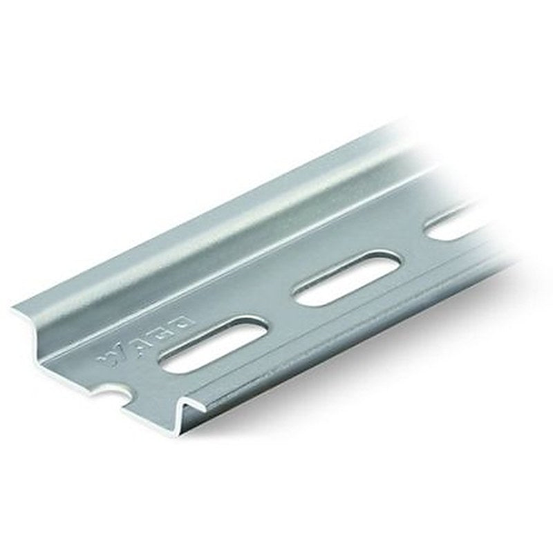 WAGO Steel DIN Rail DIN Rail, 2000 mm x 35mm x 8 mm