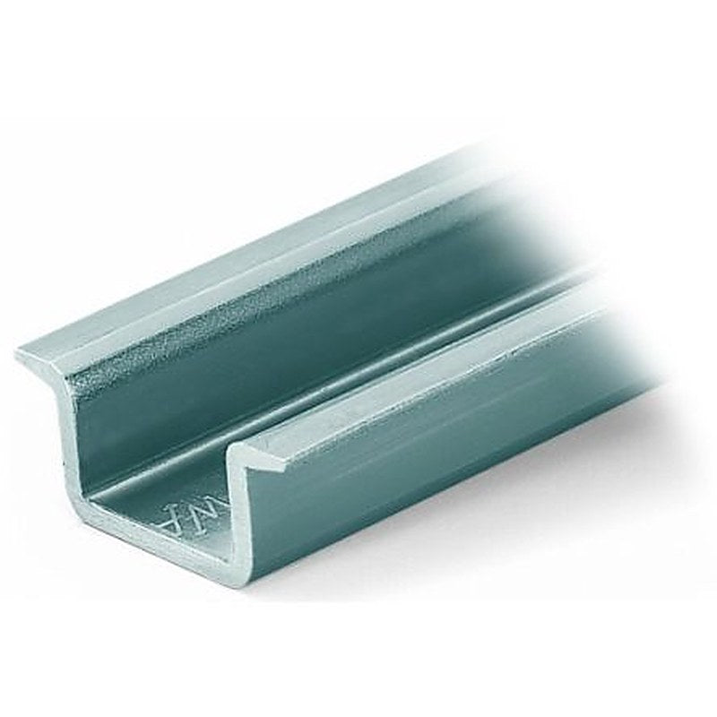 WAGO Steel Top Hat DIN Rail, 35 mm x 15mm x 2000 mm