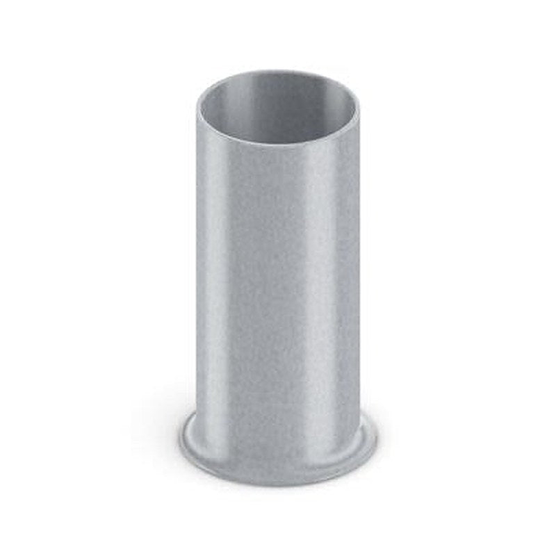 Phoenix Contact, A 50-22 Uninsulated Bootlace Ferrule, 22 mm Pin Length, 10.3 mm Pin Diameter, Red to 1 AWG Wire Size
