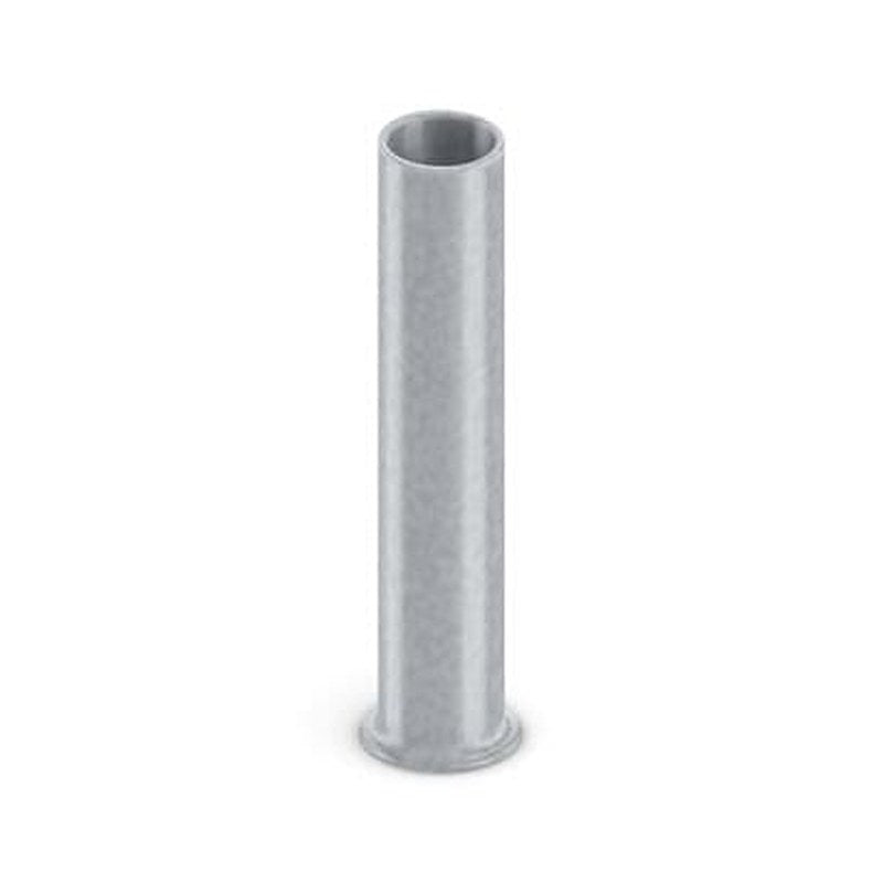Phoenix Contact, Ferrule A Uninsulated Bootlace Ferrule, 15 mm Pin Length, 2.8 mm Pin Diameter, Silver to 12 AWG Wire