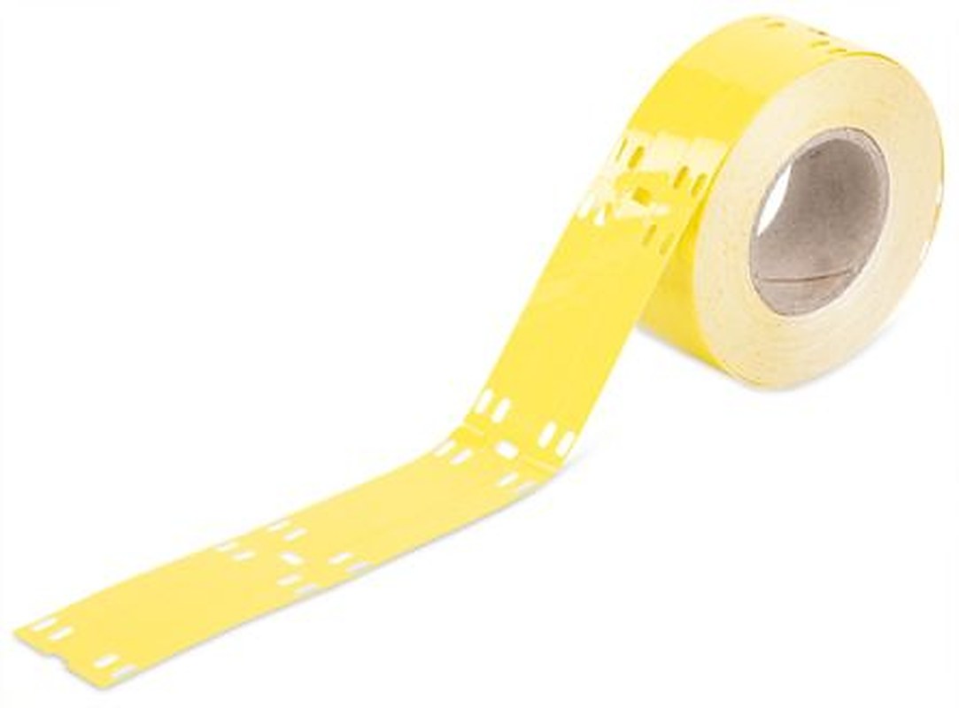 WAGO 211 Cable Tie Cable Marker, Yellow Yellow, 211-837/000-002