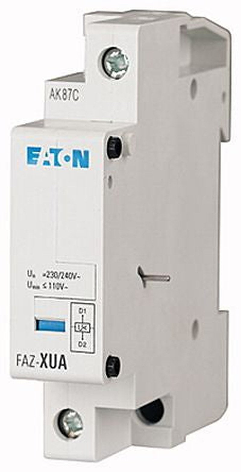 Eaton DIN Rail Undervoltage Release Shunt Trip for use with FAZ Series MCB/RCBO