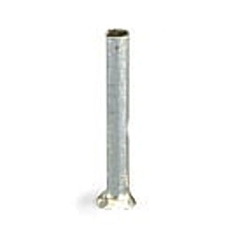WAGO, 216 Uninsulated Ferrule, 7 mm Pin Length, 1.7 mm Pin Diameter, Silver