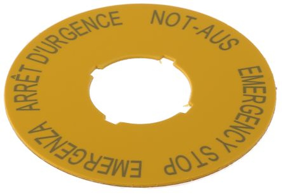 Eaton Label for Use with RMQ Titan Series