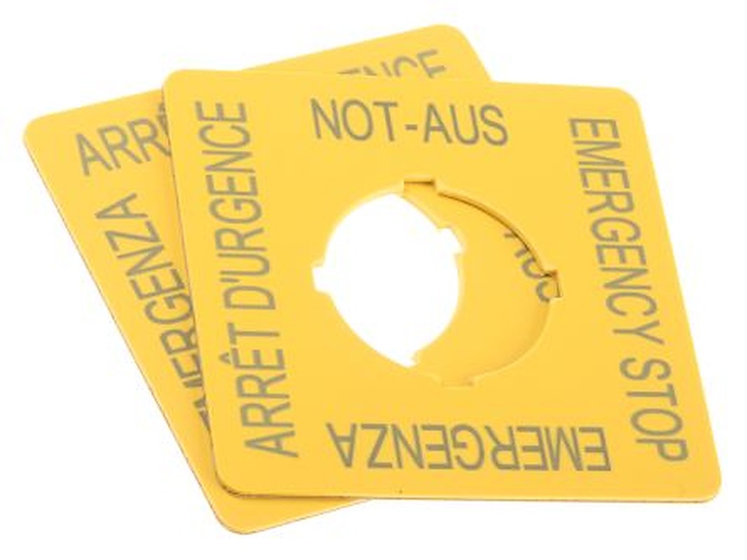 Eaton Label for Use with RMQ Titan Series