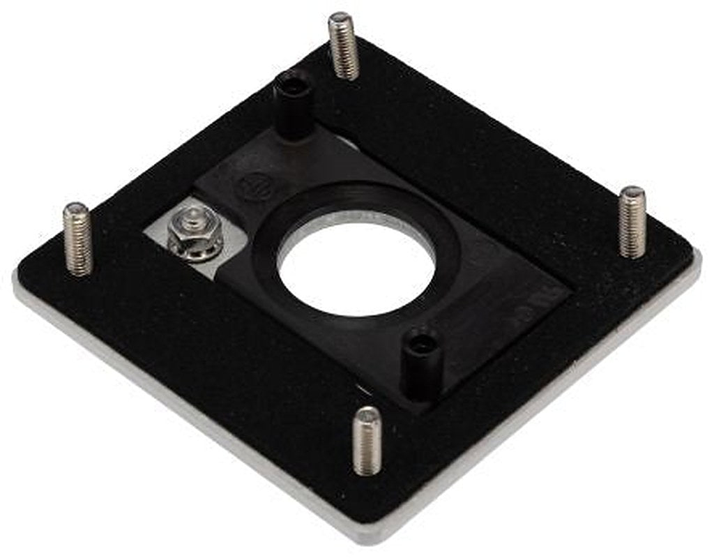 Eaton Brushed Aluminium RMQ Titan M22 Push Button Enclosure - 1 Hole 22 mm Diameter