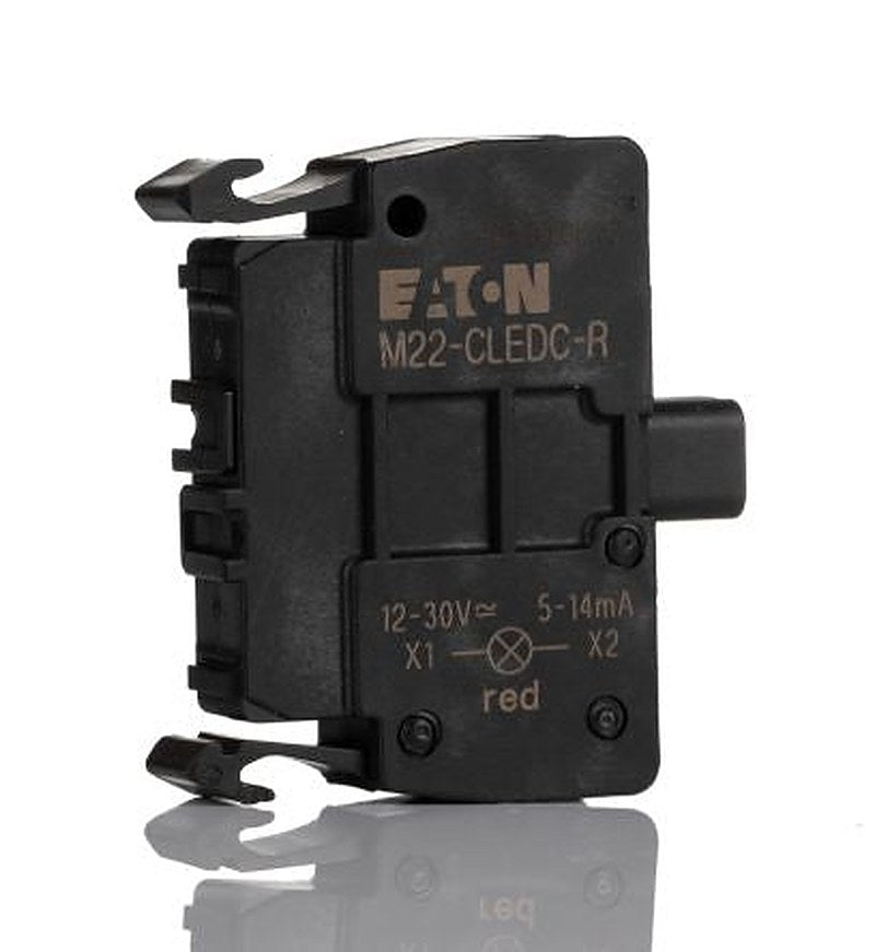 Eaton RMQ Titan M22 Series Light Block, 12V ac/dc, 30 V ac/dc, Red Light
