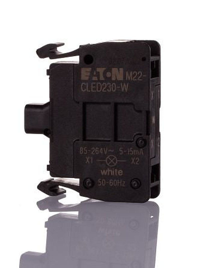 Eaton M22 Series Light Block, 264V ac, White Light