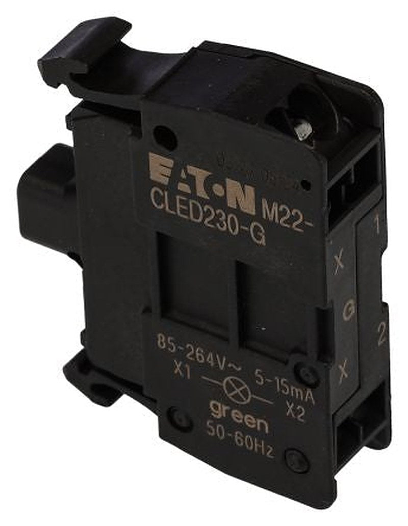 Eaton RMQ Titan M22 Series Light Block, 264V ac, Green Light