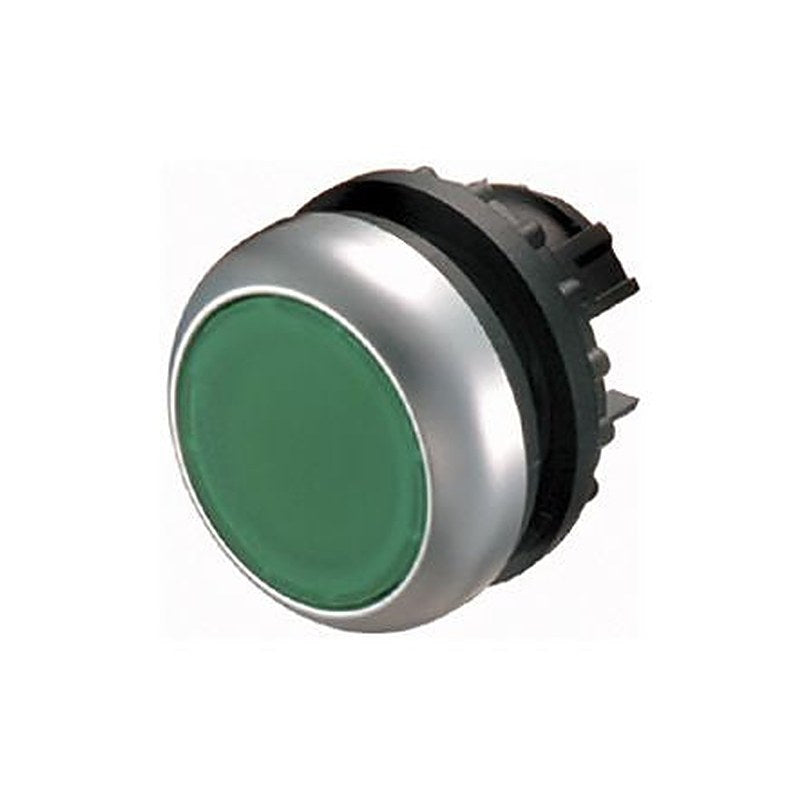 Eaton RMQ Titan M22 Series Green Maintained Push Button Switch, 22 mm Cutout, IP69, IP67, IP66