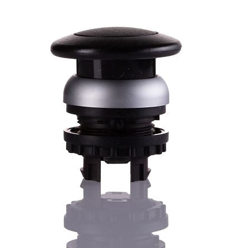 Eaton RMQ Titan M22 Series Black Momentary Push Button Head, 22 mm Cutout, IP67